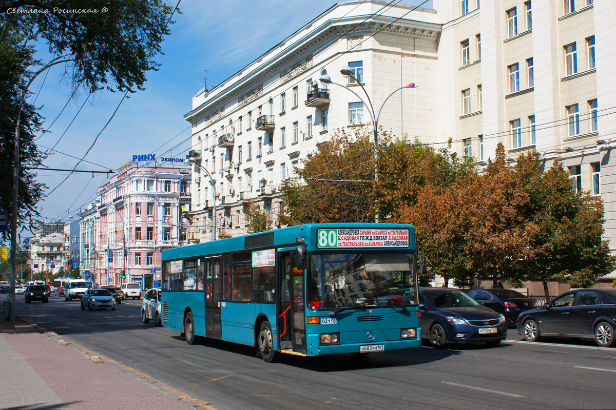 Растоўская вобласць, Mercedes-Benz O405N2 № 002118