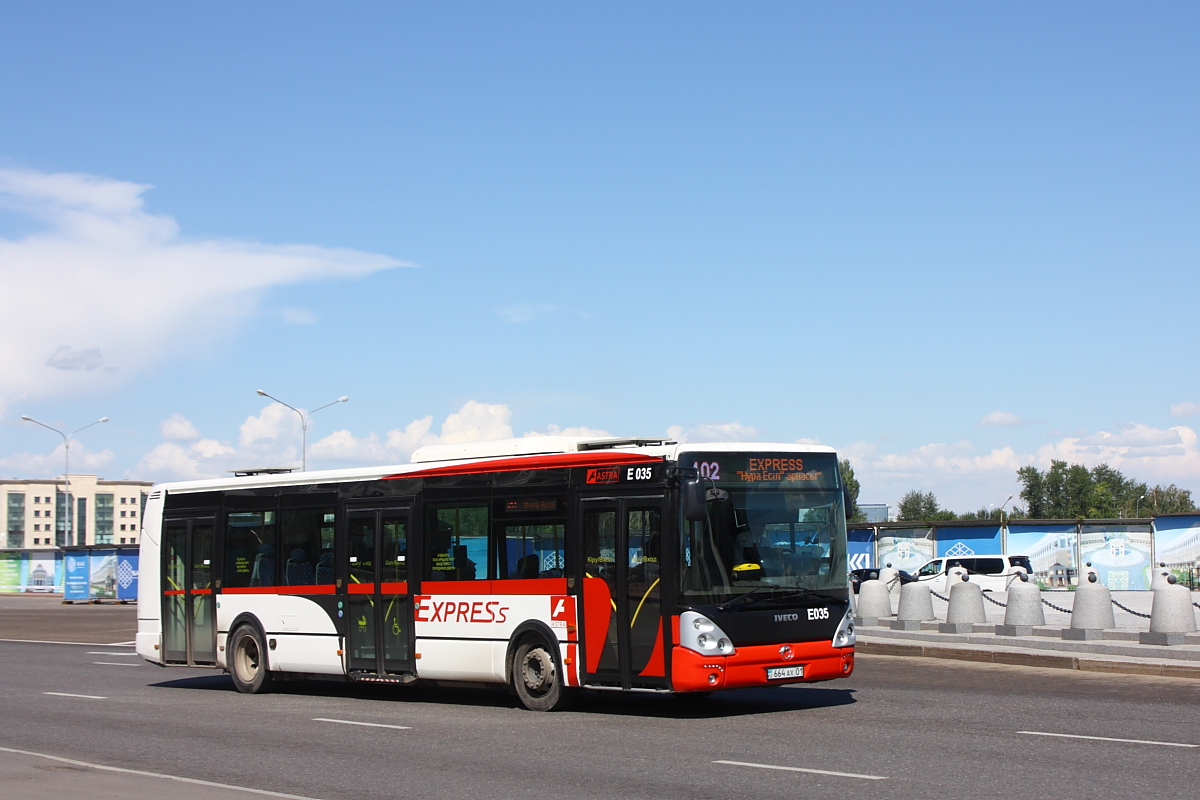 Астана, Irisbus Citelis 12M № E035