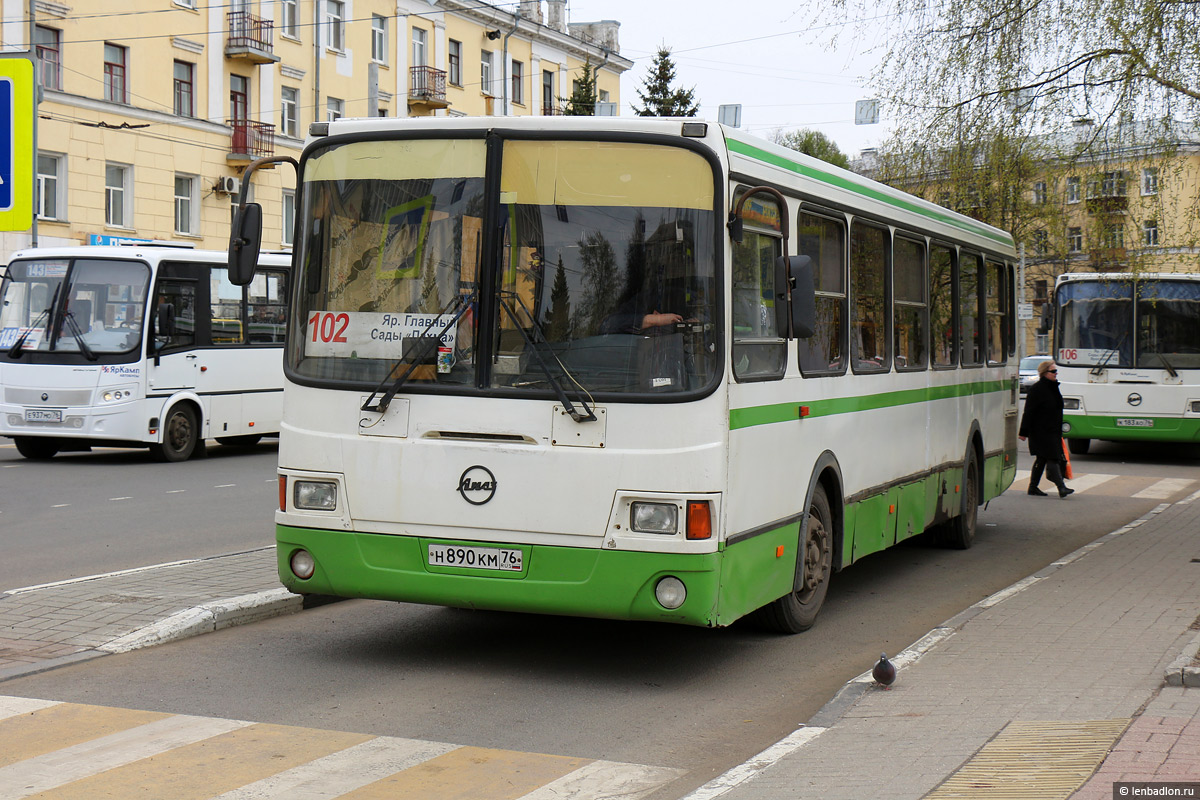 Ярославская область, ЛиАЗ-5256.46 № 53