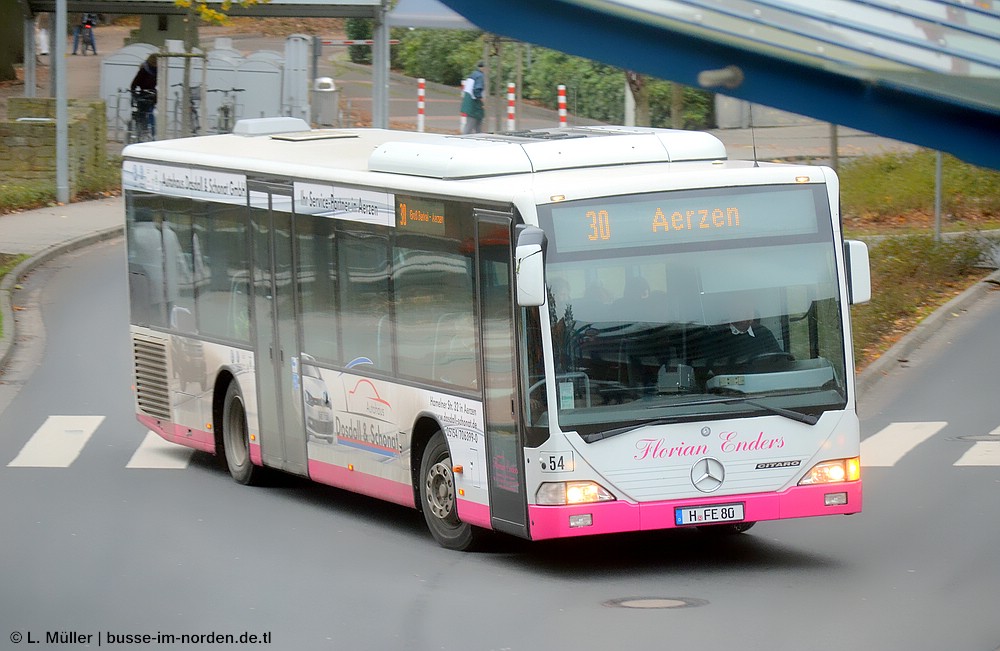 Нижняя Саксония, Mercedes-Benz O530Ü Citaro Ü № 54