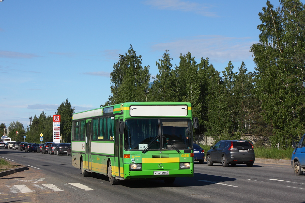 Leningrad region, Mercedes-Benz O405 № Х 635 КМ 47