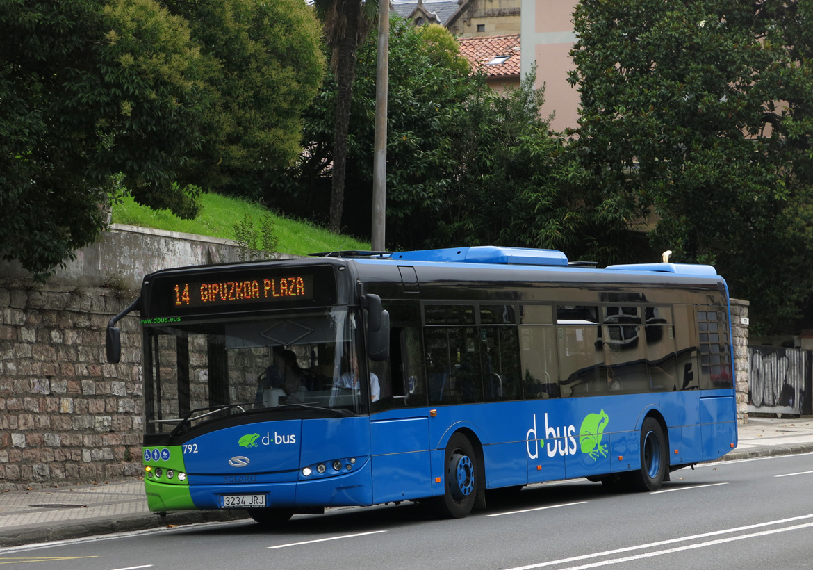 Испания, Solaris Urbino III 12 hybrid № 792