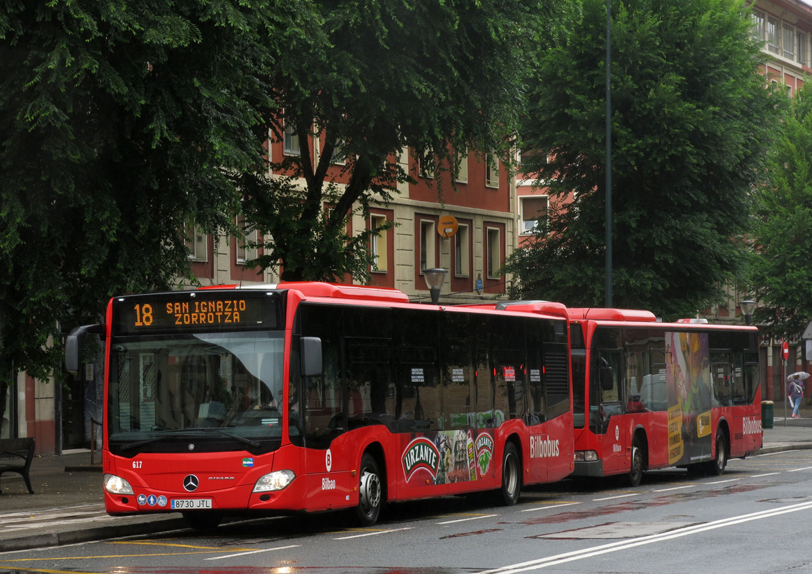 Испания, Mercedes-Benz Citaro C2 № 617