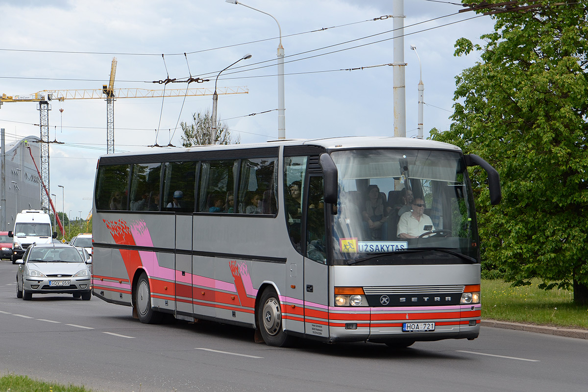 Литва, Setra S315HD № HOA 721