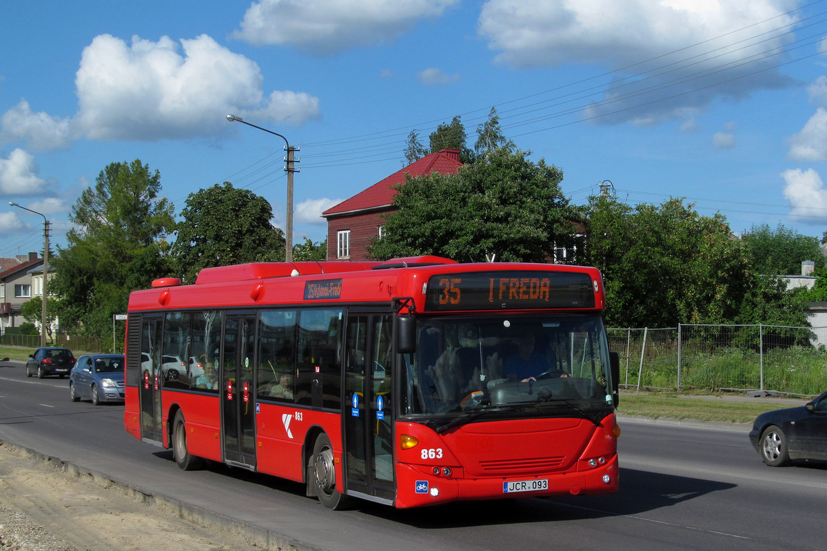 Литва, Scania OmniCity II № 863