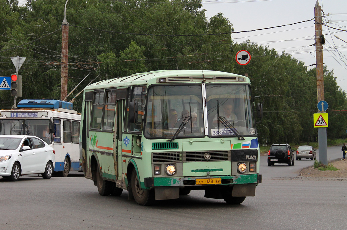 Омская область, ПАЗ-32054 № 228