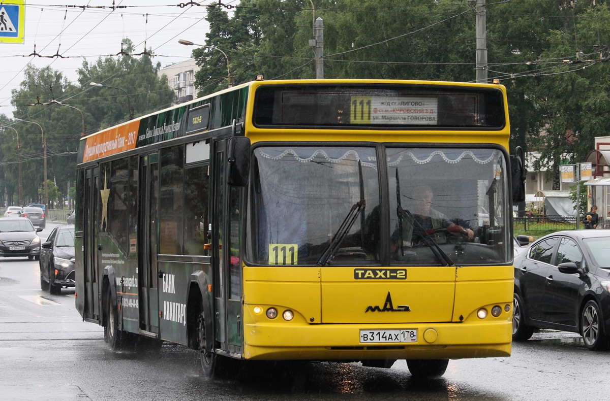 Санкт-Петербург, МАЗ-103.465 № В 314 АХ 178