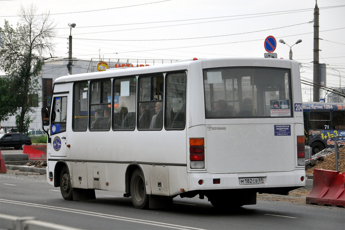 Tverės regionas, PAZ-320402-05 Nr. М 182 СВ 69