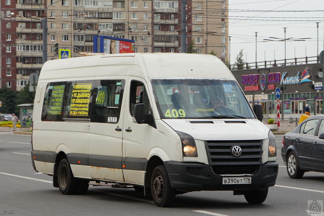 Санкт-Петербург, БТД-2219 (Volkswagen Crafter) № В 390 ВТ 178