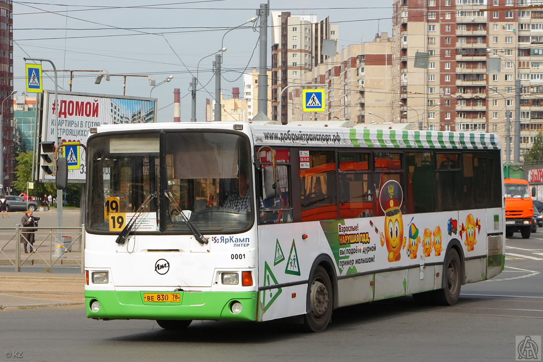 Санкт-Петербург, ЛиАЗ-5293.53 № 0001