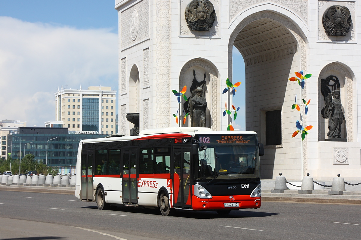 Астана, Irisbus Citelis 12M № E011