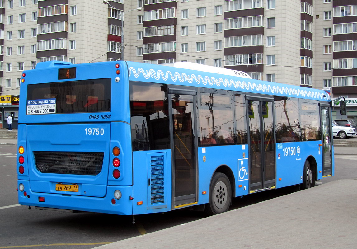 Moskwa, LiAZ-4292.60 (1-2-1) Nr 19750