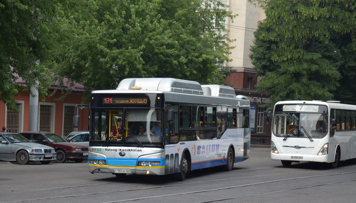 Алматы, Yutong ZK6118HGA № 517