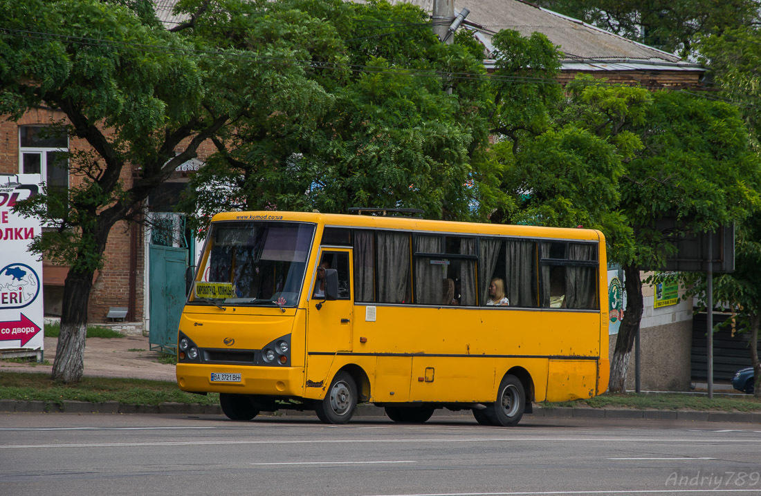 Кировоградская область, I-VAN A07A-22 № BA 3721 BH