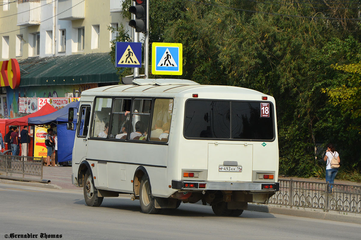 Sakha (Yakutia), PAZ-32054 # Р 493 КК 14