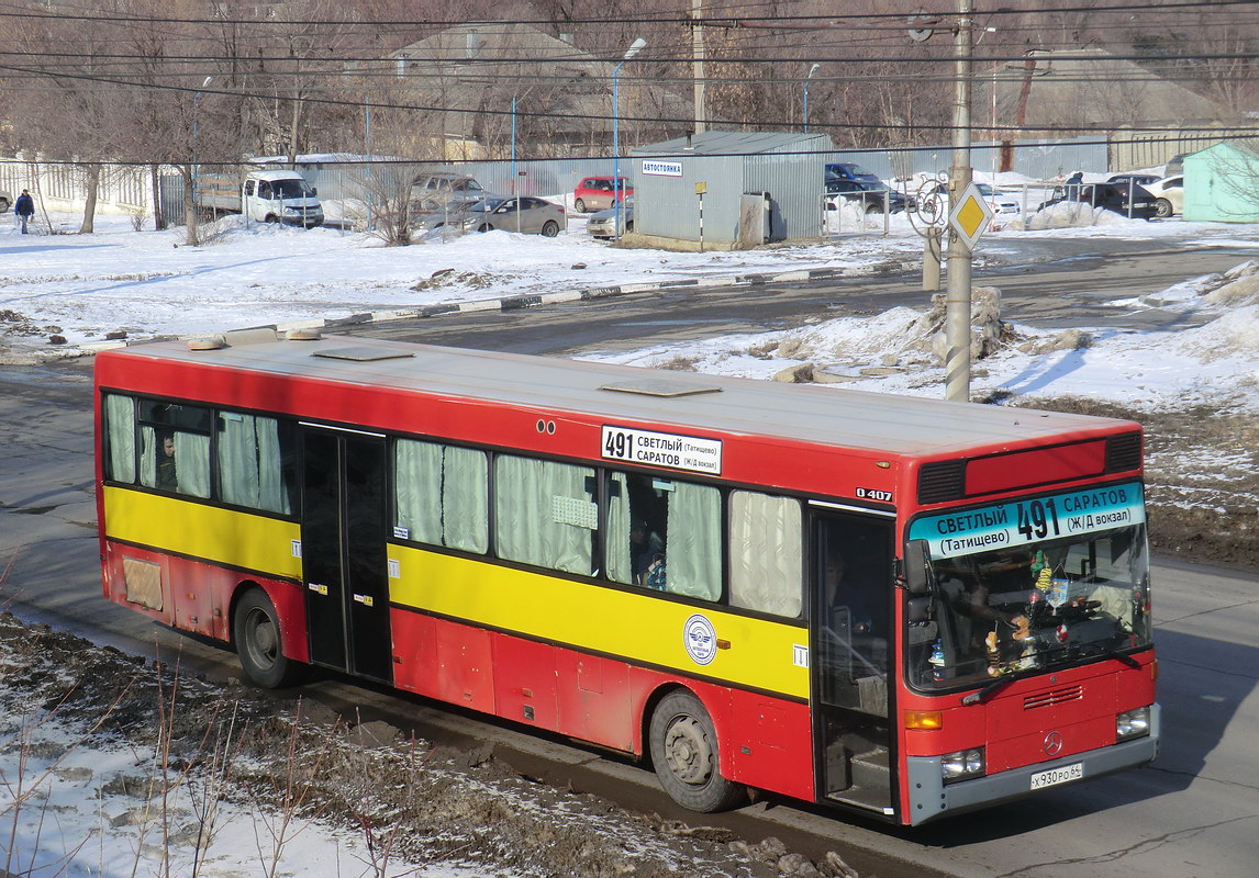 Саратовская область, Mercedes-Benz O407 № Х 930 РО 64