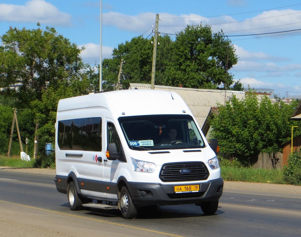 Удмуртия, Ford Transit FBD [RUS] (Z6F.ESG.) № ОА 168 18