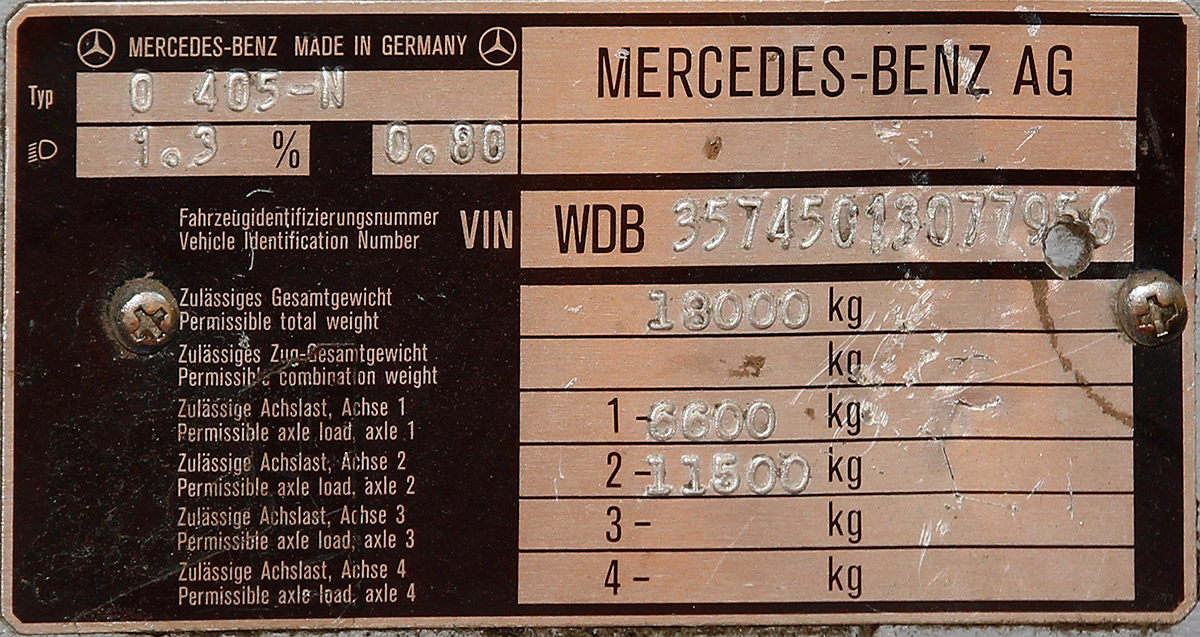 Пензенская область, Mercedes-Benz O405N2 № А 531 МР 33