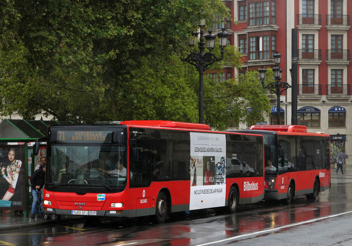 Španělsko, MAN A21 Lion's City NL273 č. 258