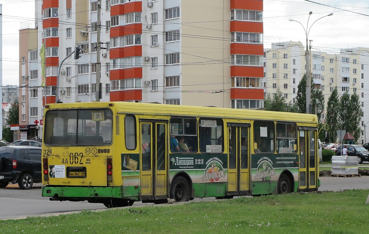 Автобус 311 остановки. 324 Маршрут Липецк. Автобус 324 Липецк.