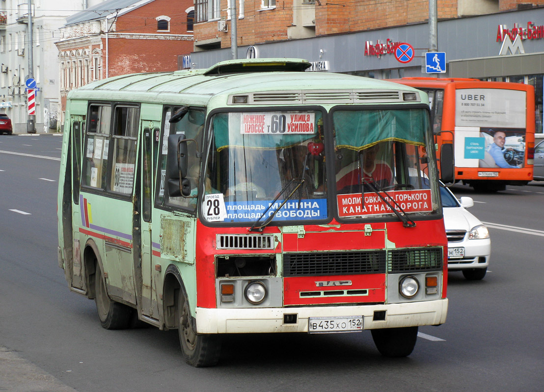 Ніжагародская вобласць, ПАЗ-32054 № В 435 ХО 152