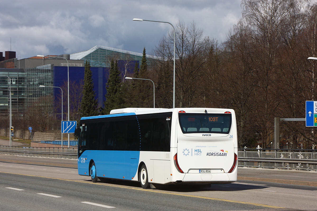 Finland, IVECO Crossway LE 13M # 24