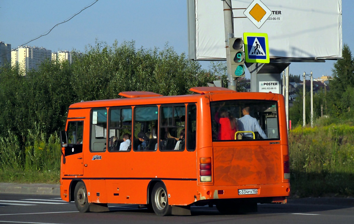 Нижегородская область, ПАЗ-320302-08 № О 334 РХ 152