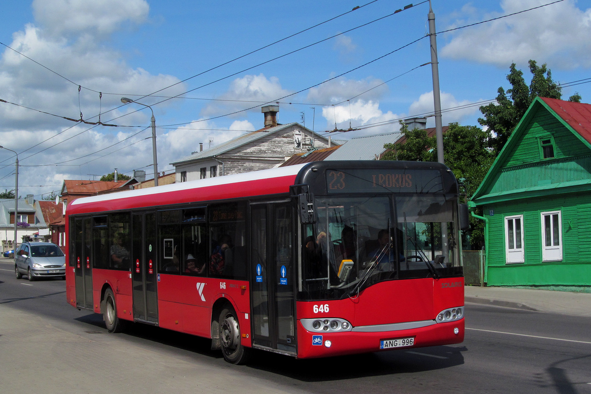 Литва, Solaris Urbino II 12 № 646