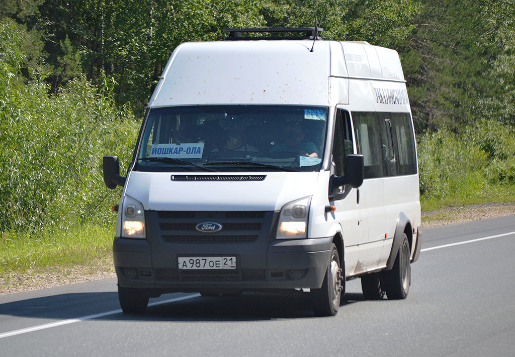 Чувашия, Промтех-224320, 21, 22 (Ford Transit) № А 987 ОЕ 21