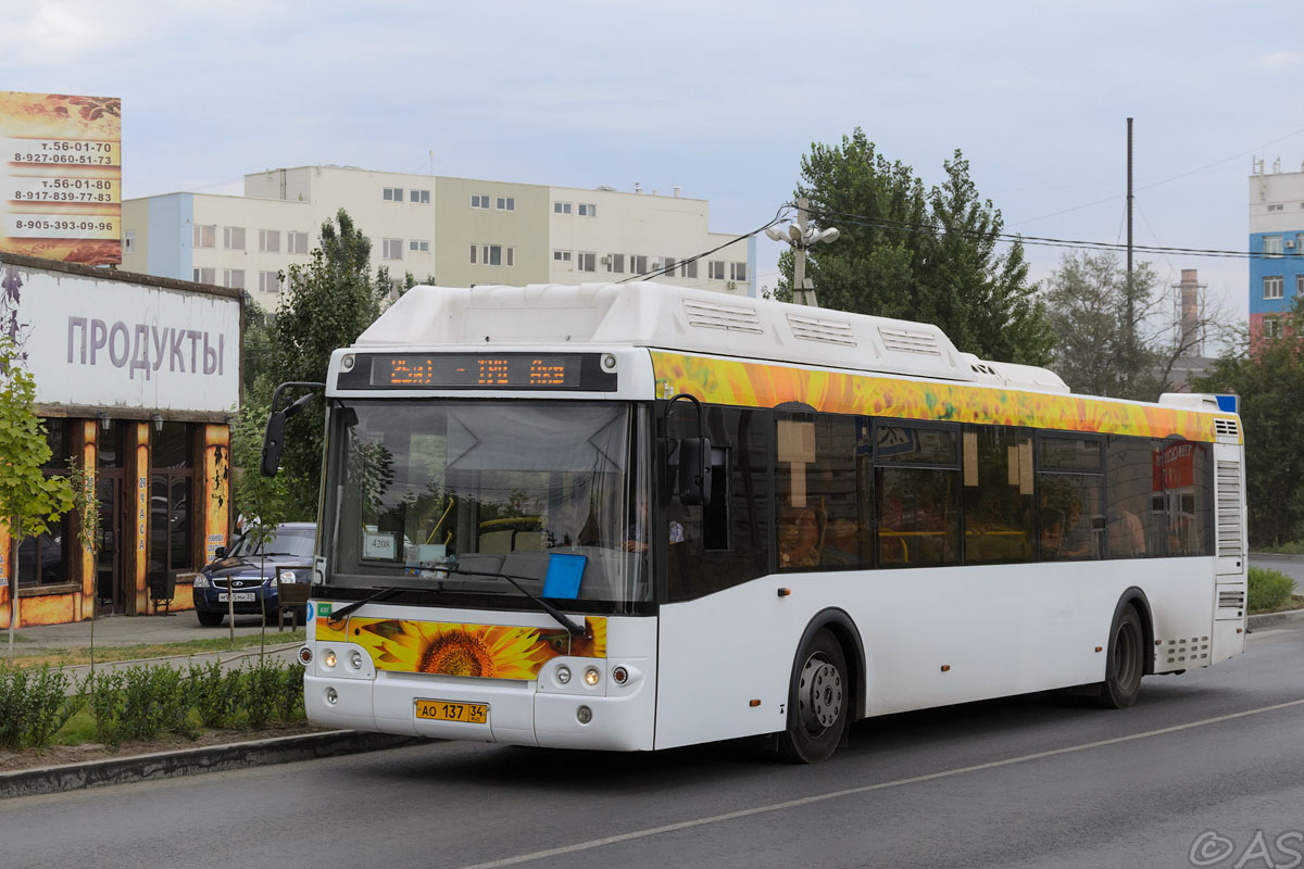 Волгоградская область, ЛиАЗ-5292.67 (CNG) № 4208