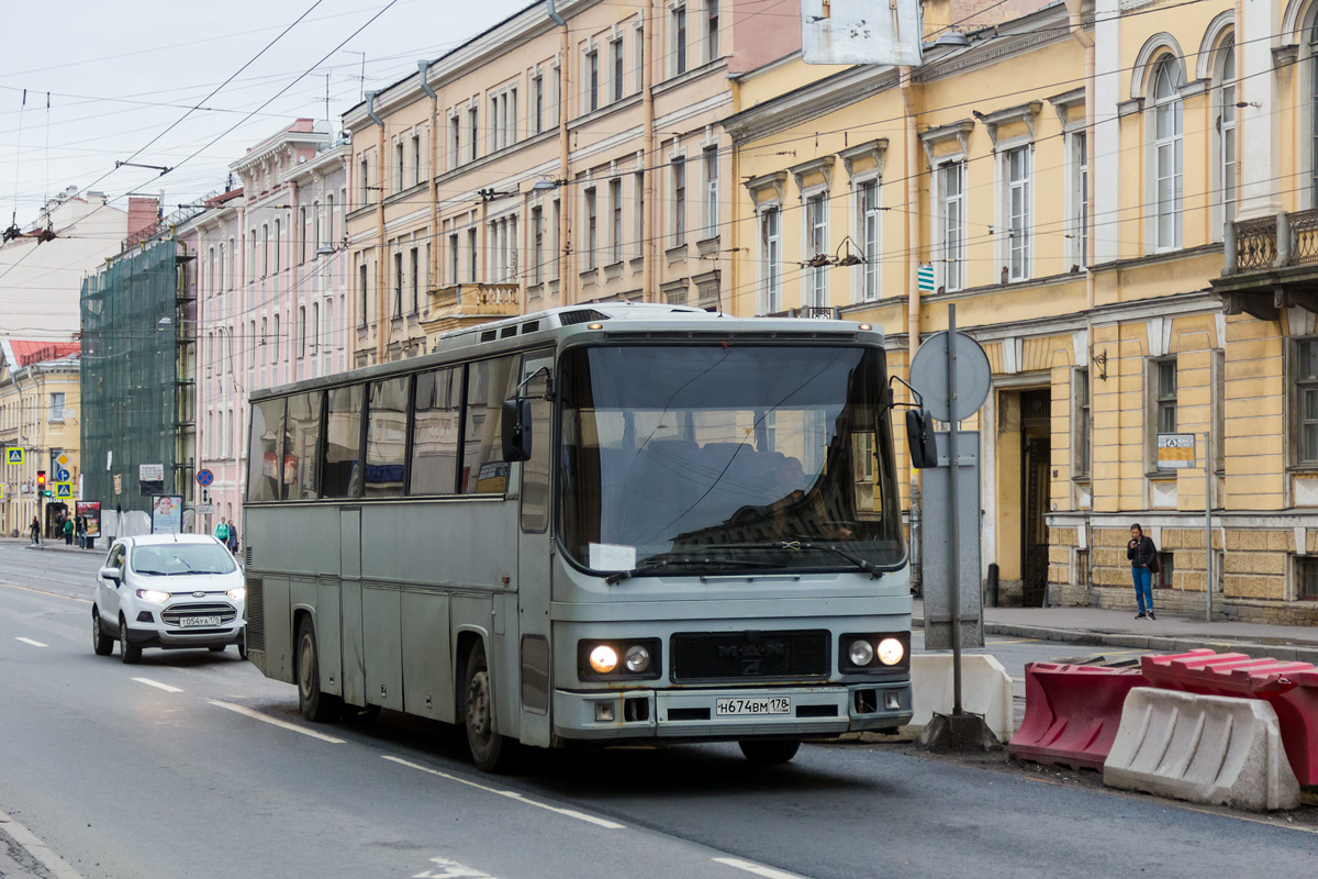 Ленинградская область, MAN 288 SR361H № Н 674 ВМ 178