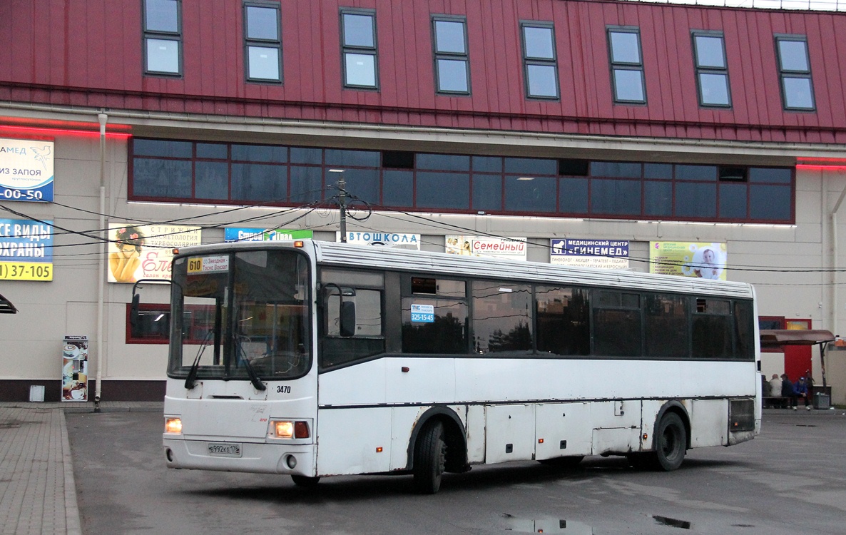 Leningrad Gebiet, LiAZ-5256.58 Nr. 3470