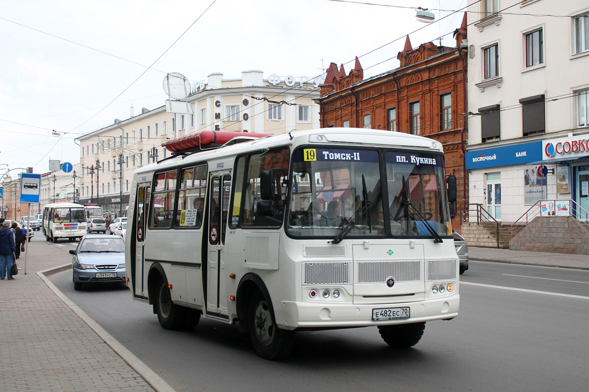 Томская область, ПАЗ-32054 № Е 482 ЕС 70