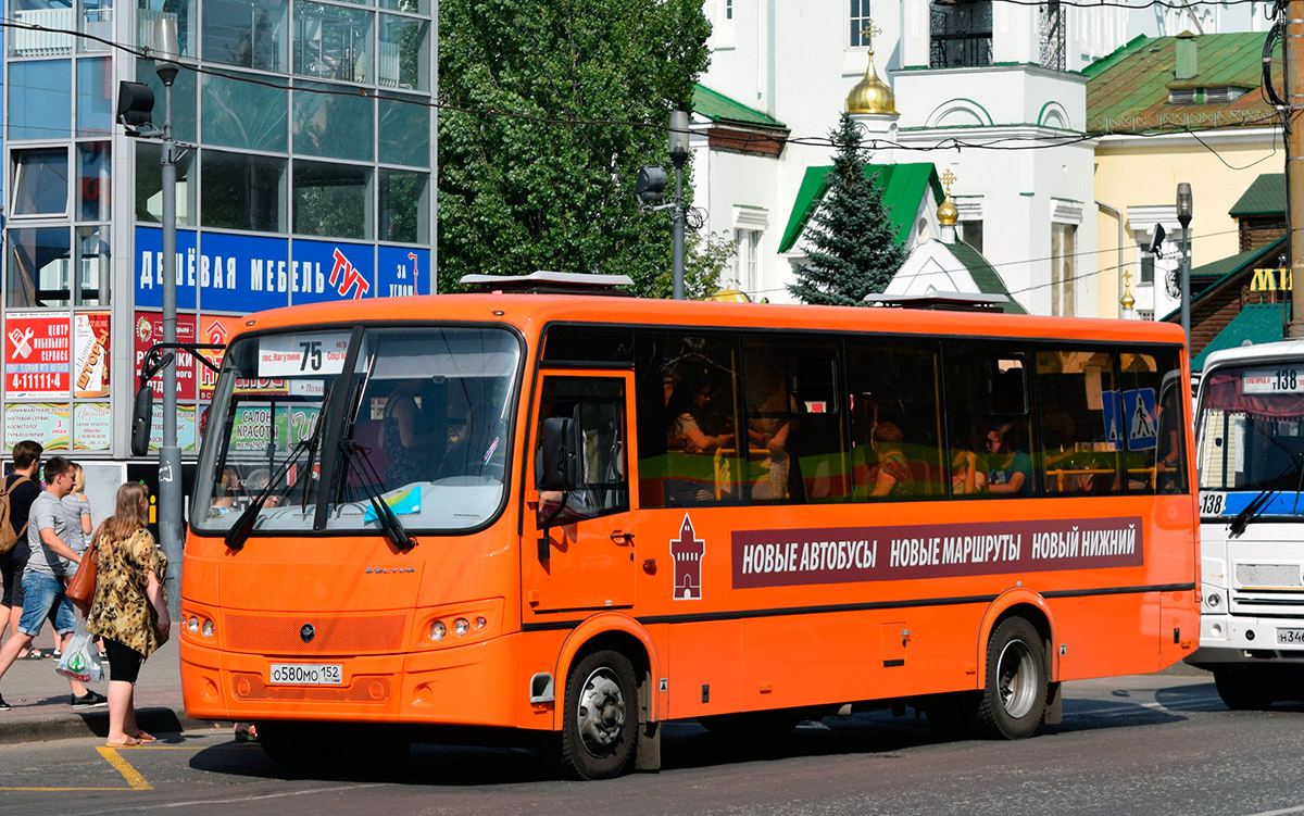 Нижегородская область, ПАЗ-320414-05 "Вектор" (1-2) № О 580 МО 152