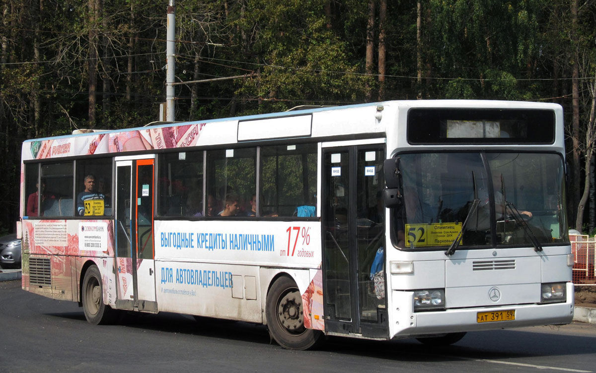 Пермский край, Mercedes-Benz O405 № АТ 391 59