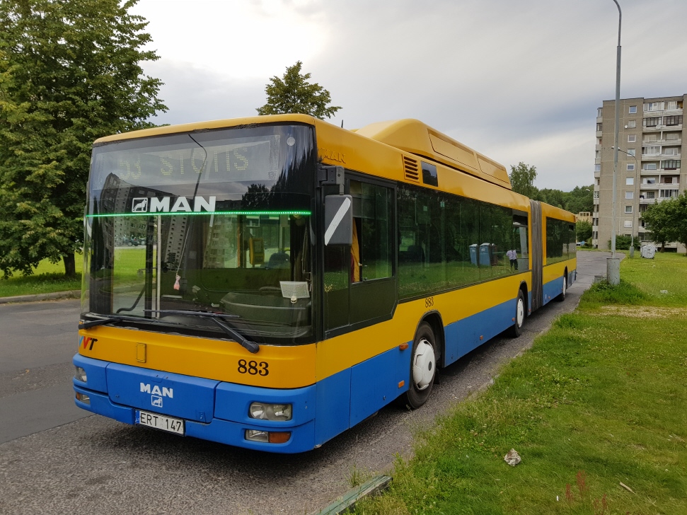 Lithuania, MAN A23 NG313 CNG # 883