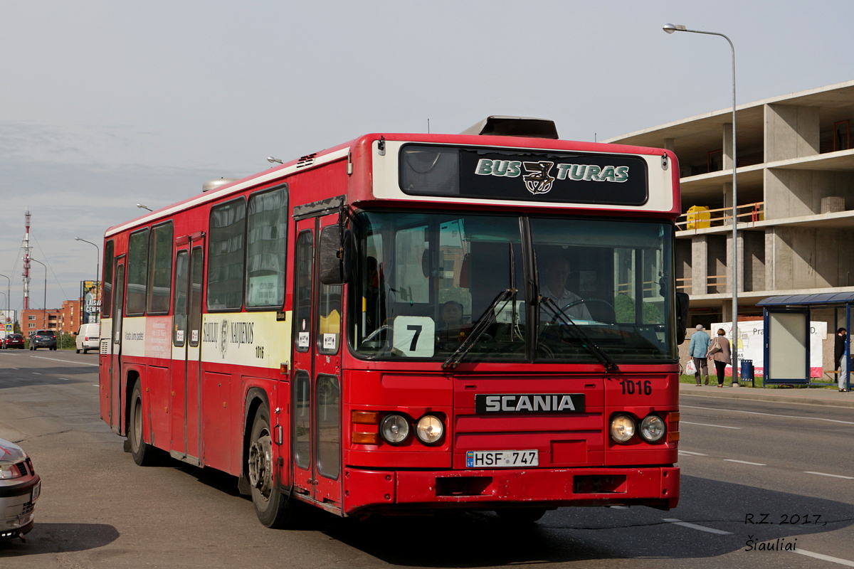 Литва, Scania CN113CLB № 1016