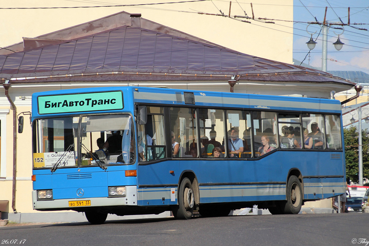 Владимирская область, Mercedes-Benz O405N2 № ВО 591 33