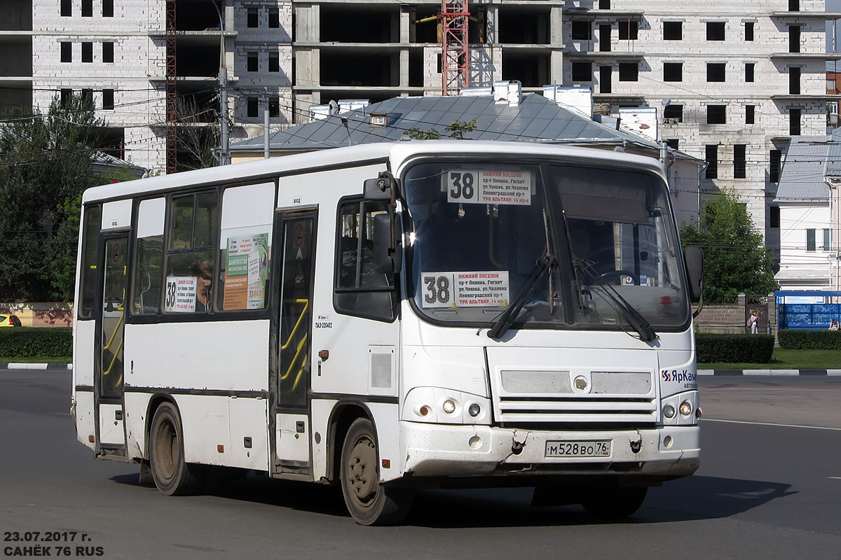 Ярославская область, ПАЗ-320402-05 № М 528 ВО 76