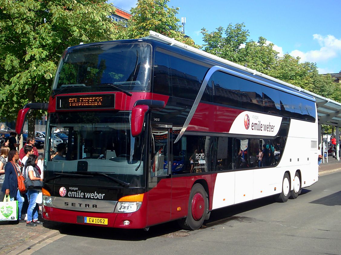 Люксембург, Setra S431DT № EW 1062