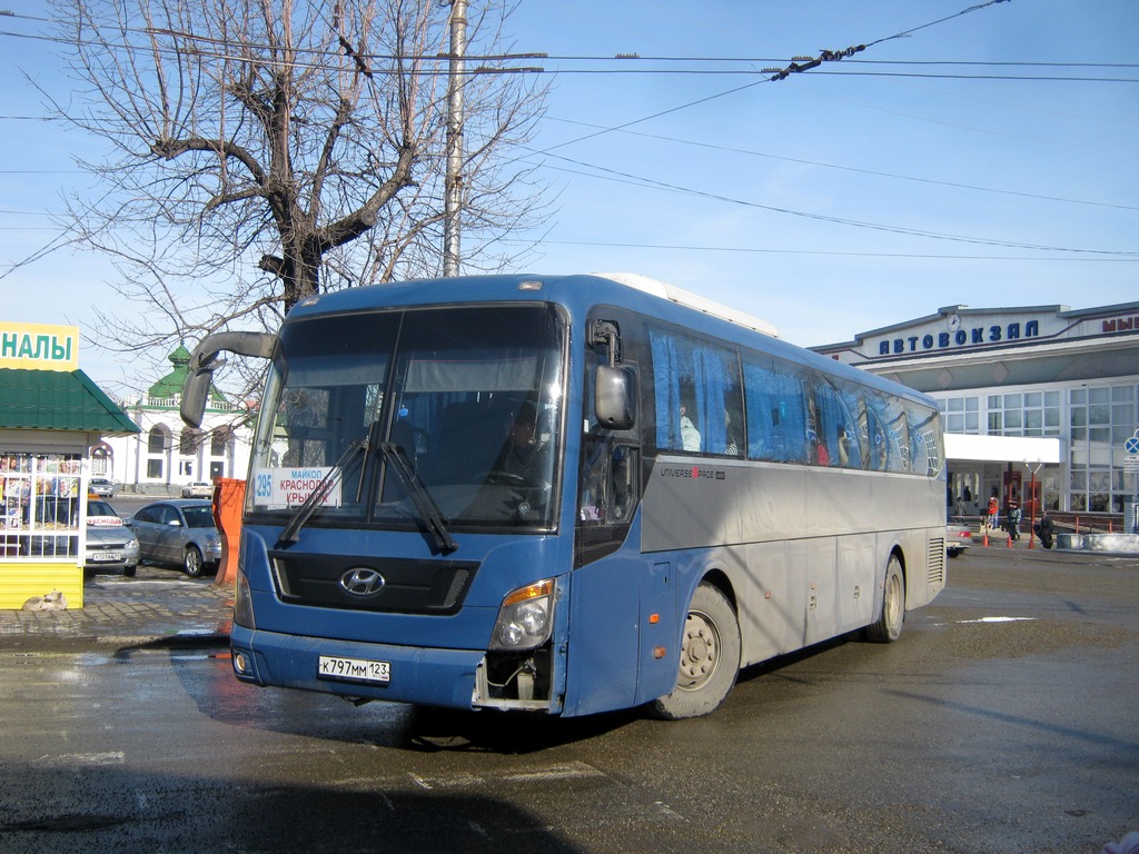 Краснодарский край, Hyundai Universe Space Luxury № К 797 ММ 123