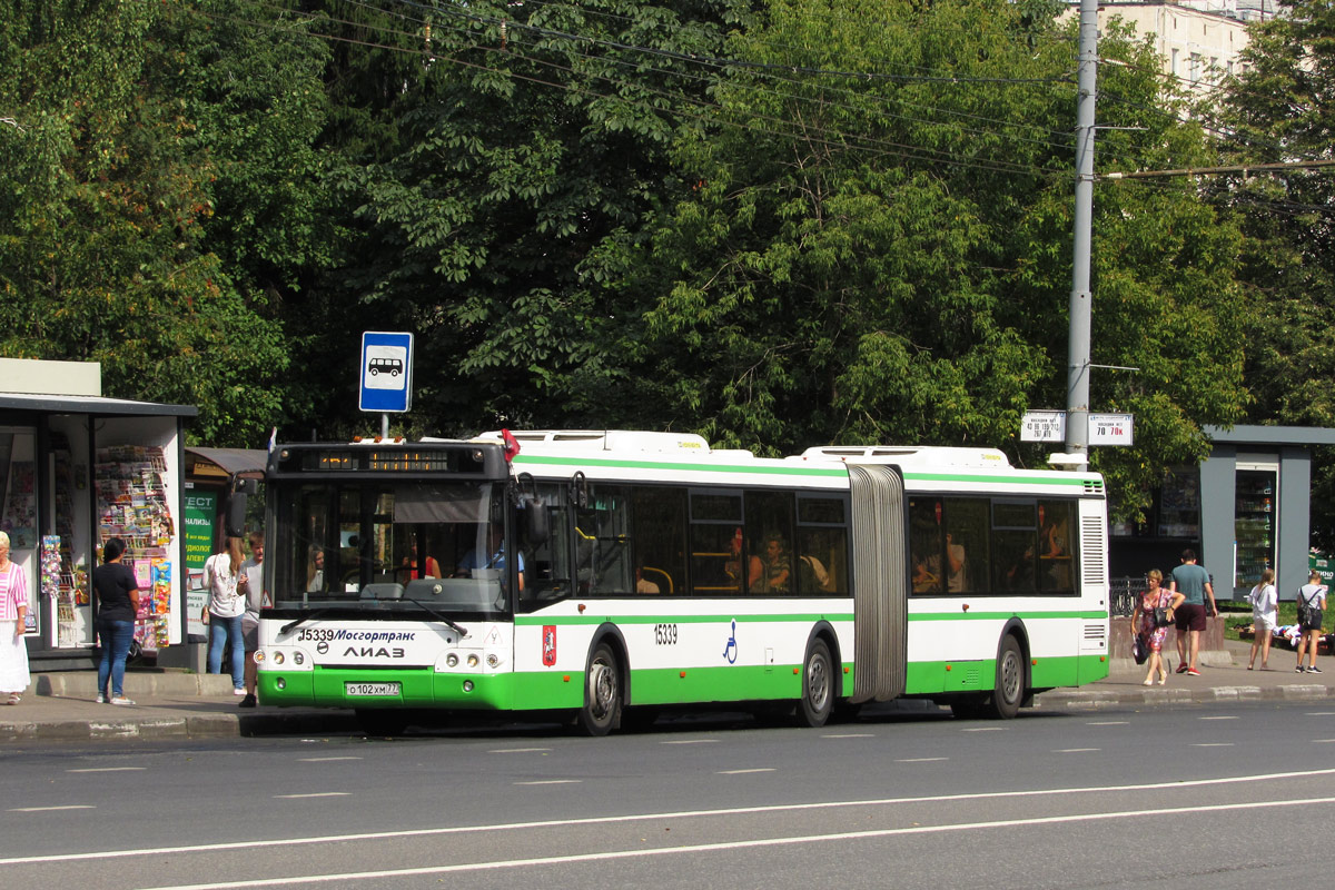 Москва, ЛиАЗ-6213.22-01 № 15339