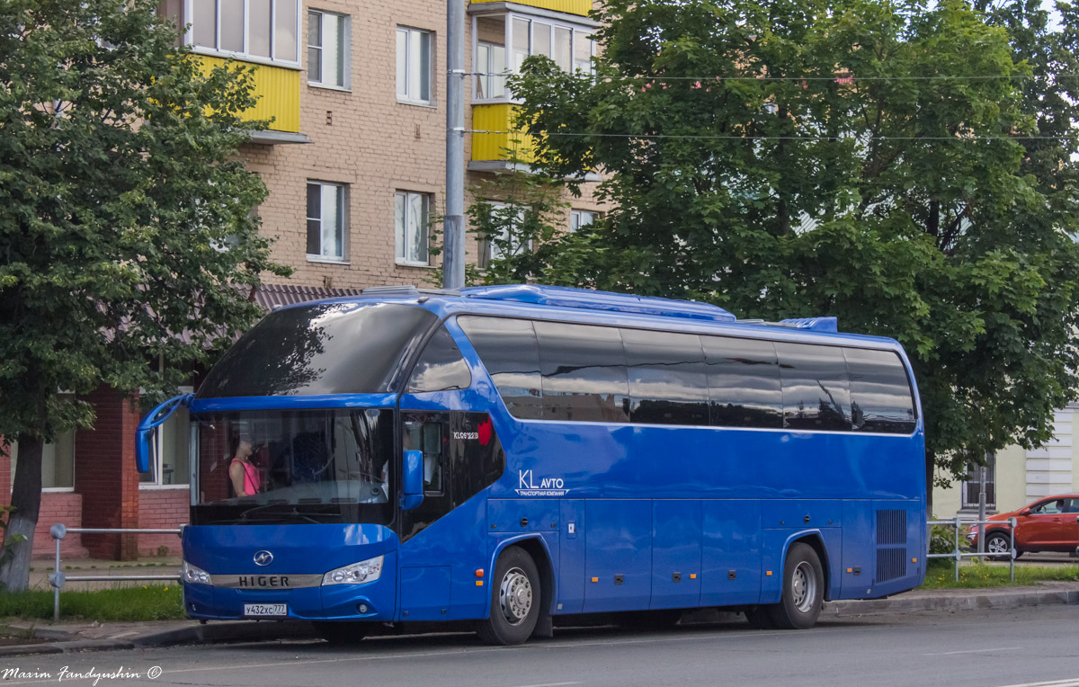 Москва, Higer KLQ6122B № У 432 ХС 777