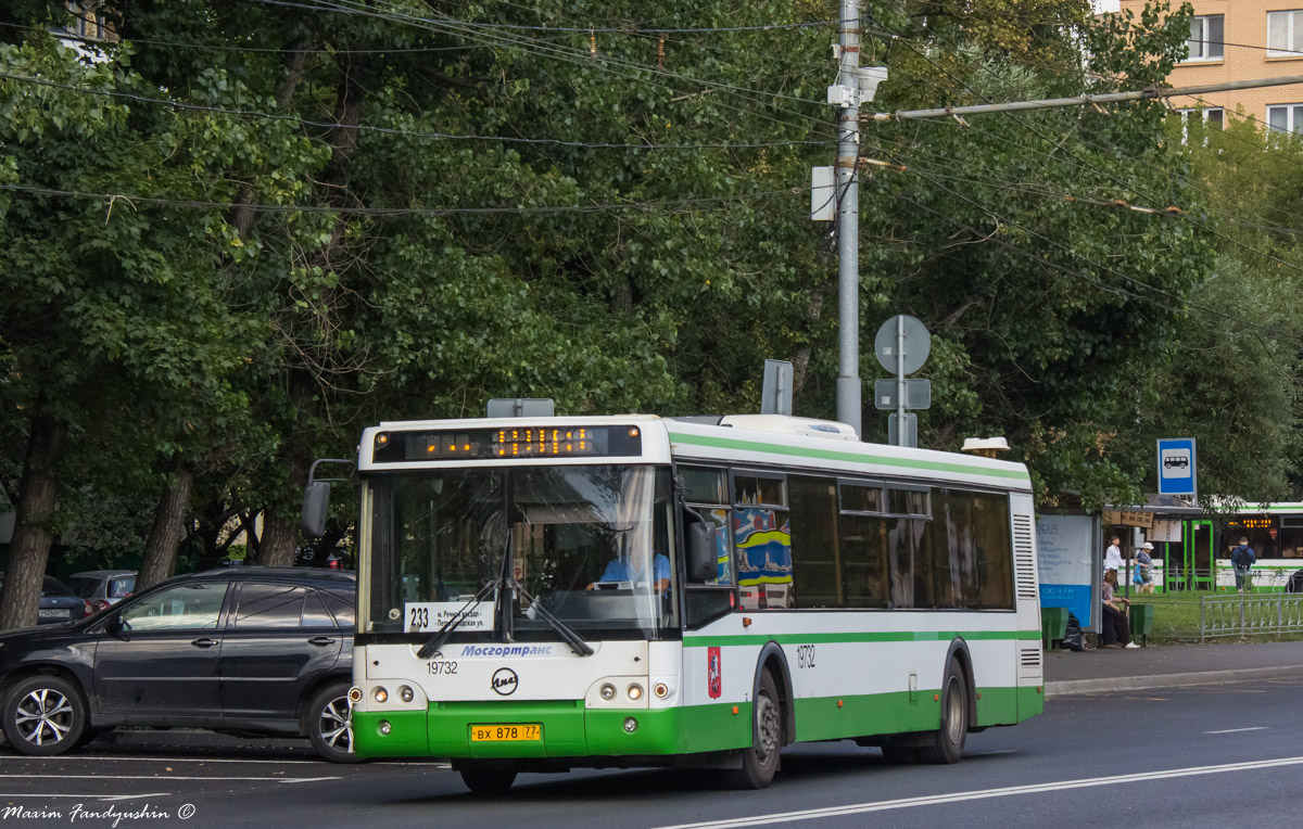 Москва, ЛиАЗ-5292.21 № 19732