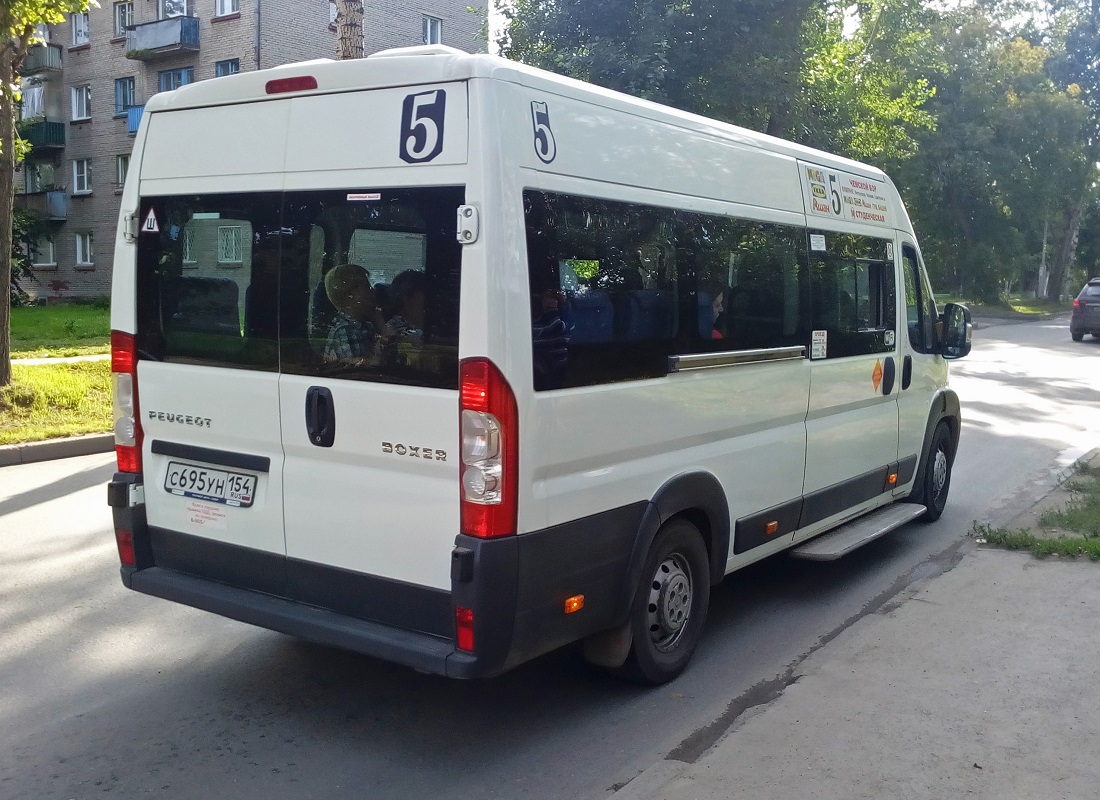 Новосибирская область, Промтех-22437* (Peugeot Boxer) № С 695 УН 154