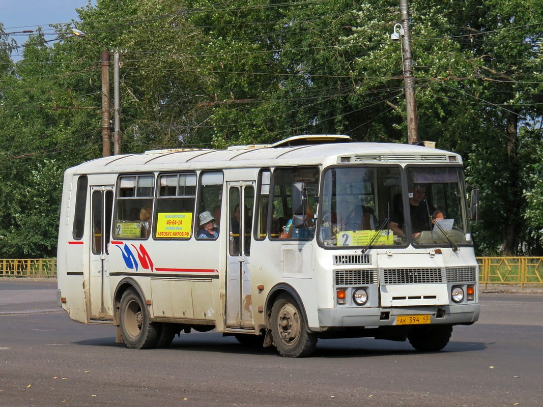 Кировская область, ПАЗ-4234 № АК 394 43