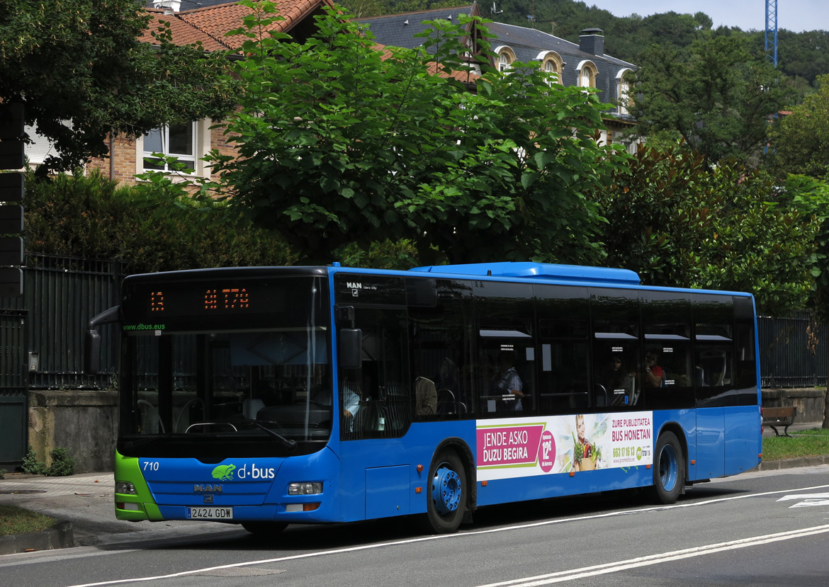 Španělsko, MAN A21 Lion's City NL273 č. 710