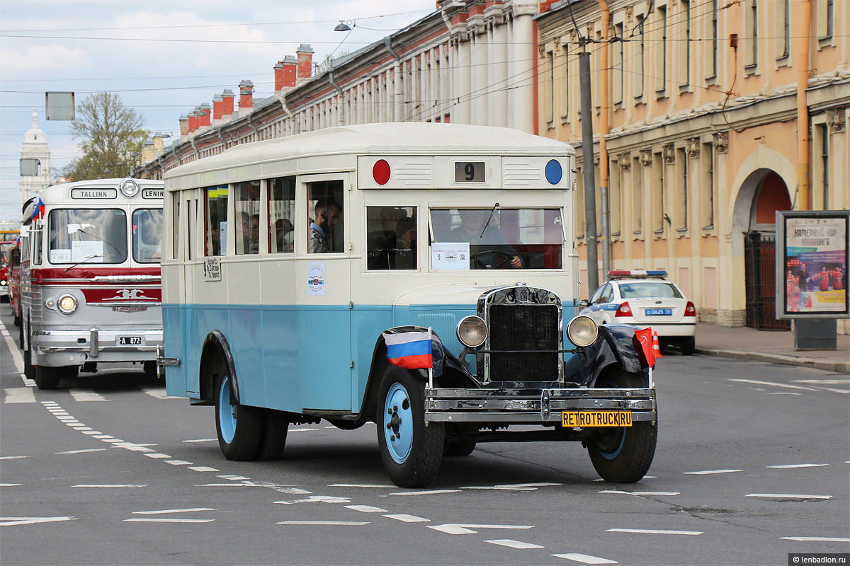 Санкт-Петербург, ЗиС-8 № ЗиС-8; Санкт-Петербург — III Петербургский парад ретро-транспорта 21 мая 2017 г.