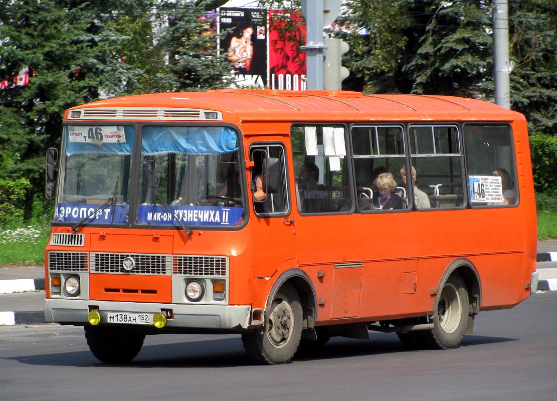 Нижегородская область, ПАЗ-32054 № М 138 АН 152