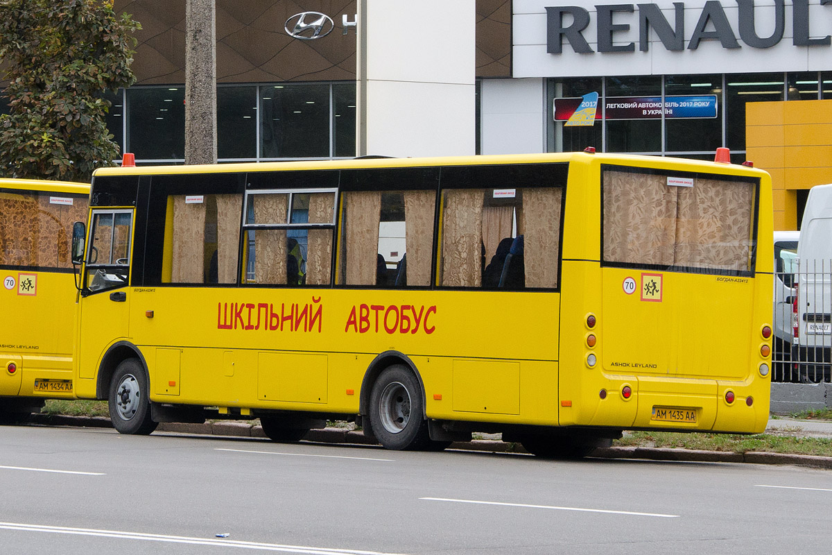 Žytomyrská oblast, Bogdan A22412 č. AM 1435 AA